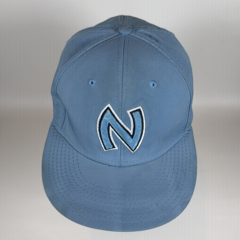 The Game Pro Hat Fitted A-Flex Blue Medium Design Baseball Cap